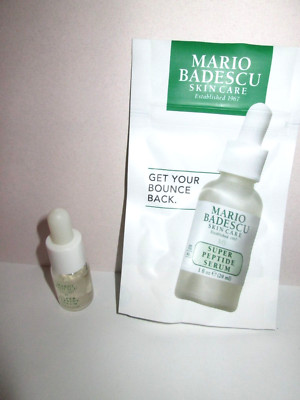 Mario Badescu Super Peptide Serum Travel Size 0.14 oz. Dropper Bottle New