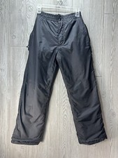 Snow Pants Size Black Medium Youth By SKI GEAR Black Winter Snow Snowboard Pants