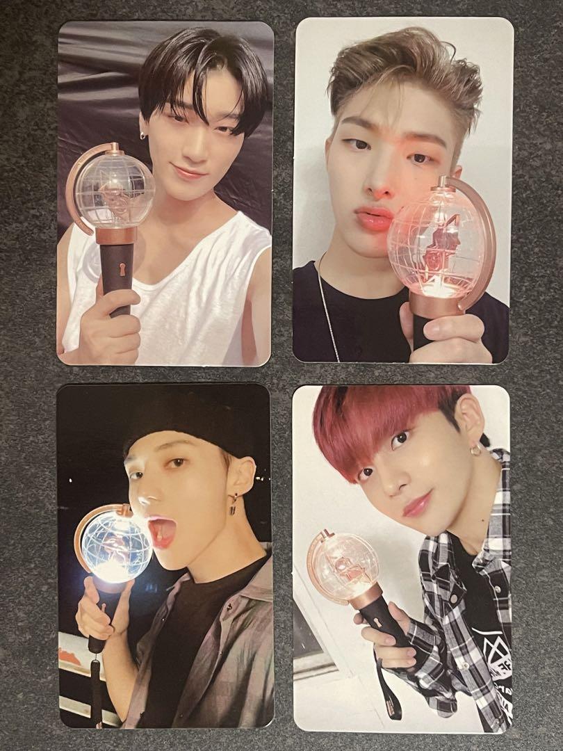 ✩⡱ATEEZ ペンライト フォトカードセット✩⡱ ATEEZ Pen Light Stick Ver.1 Limited Official Photocard Photo