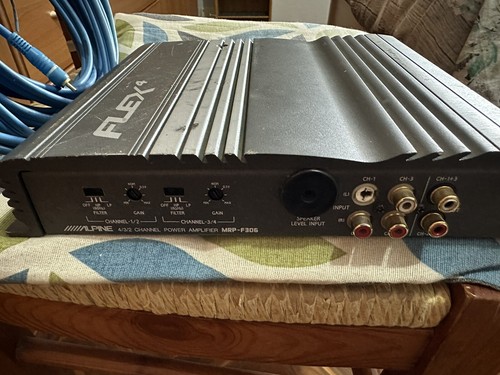 Amplificatore per auto Alpine Flex4 MRP-F306 - 4 canali - Foto 2 di 4