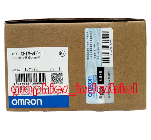 1pc NEW Sealed Original Omron CP1W-AD041 Unit  New in Box CP1WAD041