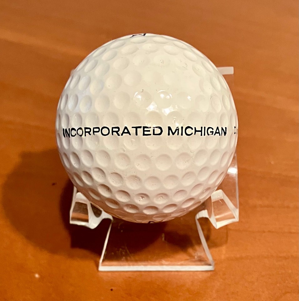 Vintage Titleist DT 90 "American Travel Schools" (Michigan) Older Logo