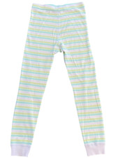 Hanna Anderson Size US 8 130 cm Organic Cotton Pajama Bottoms Pastel Stripe