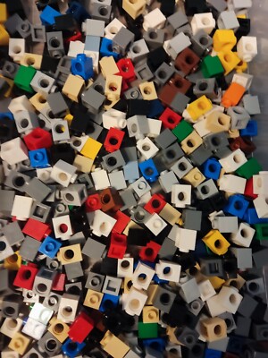 Lego    10x Technic 6541   Brick, Stein Lochstein 1x1 1 Loch verschiedene Farbe