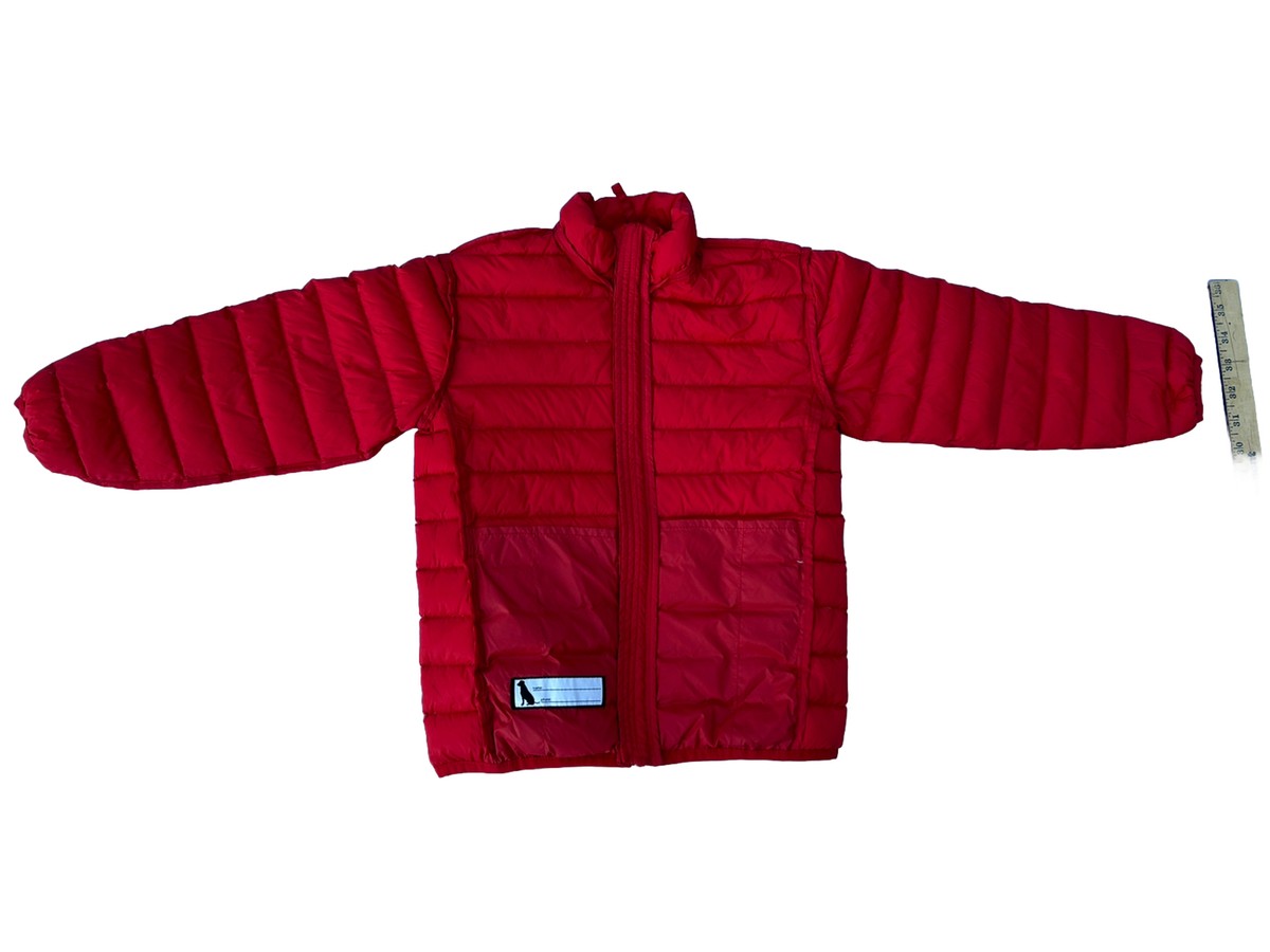 00's Eddie Bauer down jacket レッド Vintage Eddie Bauer Red Jacket Mens Med Goose Down Bomber Puffer
