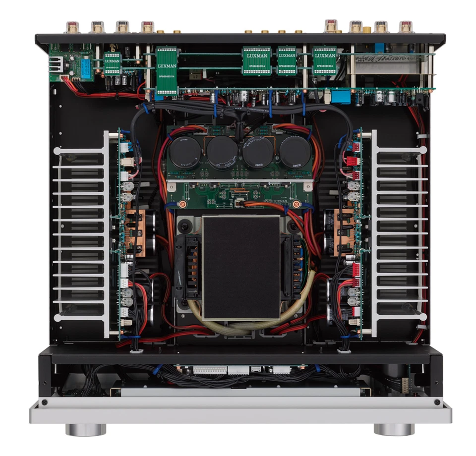 LUXMAN Integrated Amplifier L-505Z White Silver AC 100V New JP JP - Image 4 of 4