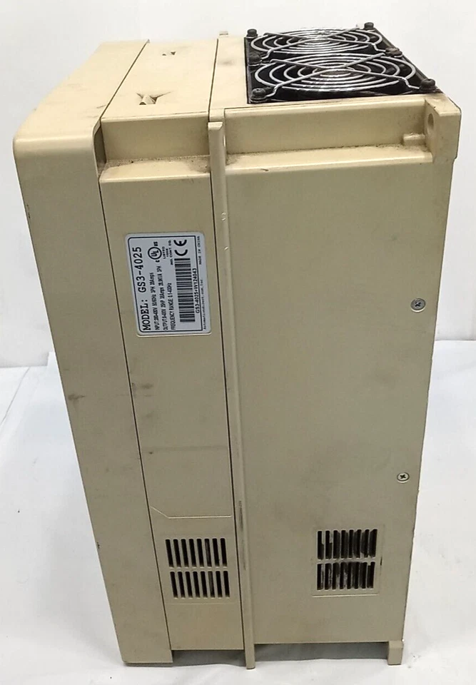 DURA PULSE AC DRIVE GS3-2025 380-480V-50/60HZ-3PH-39A INPUT Same As Pictures - Image 3 of 4