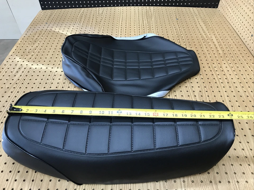 FUNDA ASIENTO KAWASAKI KZ400D KZ400D3 KZ400D4 MODELO 1974-1977 (k*-19) Foto 4 de 4