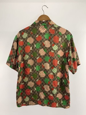 GUCCI short sleeve shirt 21-22AW open collar 44 silk Beige