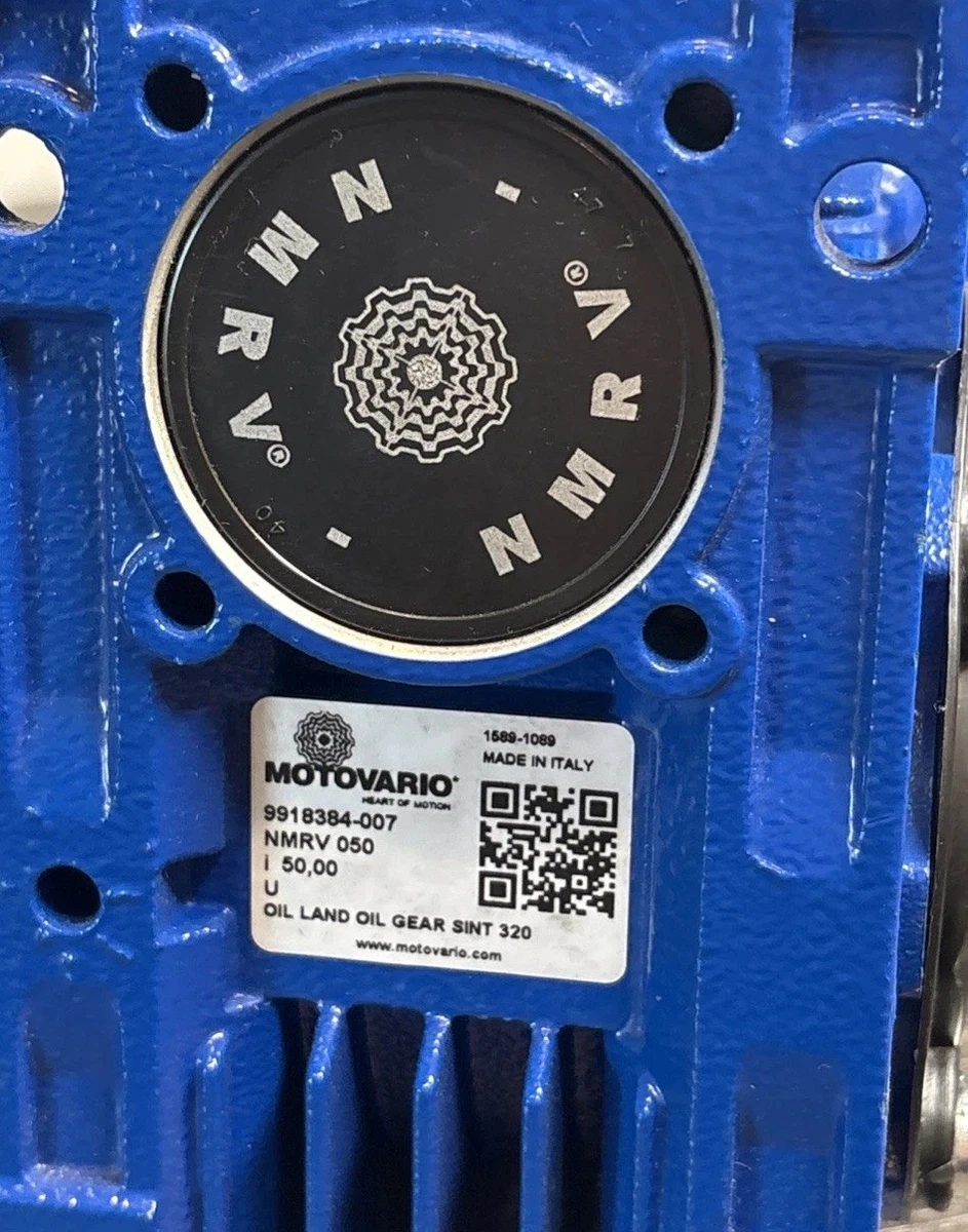 Motovario NMRV 050 50:1 Gear Reducer ,T71B-4 0.5HP 3PH Motor 208/230/460V photo 3
