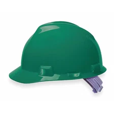 Msa Safety 463946 Hard Hat, V-Gard(R), Polyethylene, 4 Point Pinlock, Type 1,