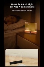 LED Book Reading Light Night Light 2-in-1 USB Rechargeable 3 Color Modes