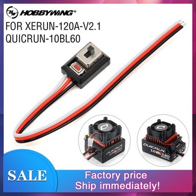 Hobbywing ESC Schalter für QUICRUN 10BL60/10BL120 XERUN XR10 Justock 120A-V2.1
