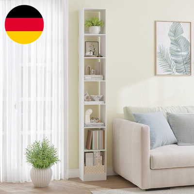 Hzuaneri Bücherregal, 7-Tier Bücherschrank, Würfelregal, Modernes Offenes Regal 