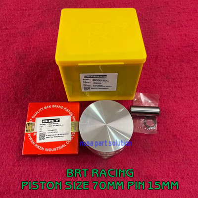 BRT RACING Super Piston Forged Kit Universal Size 70MM Pin 15MM [Fast Shipping]