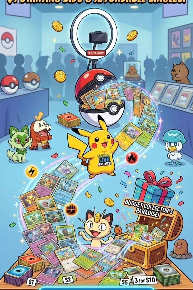 pokemon $1 Start!! Deal for Everyone!!