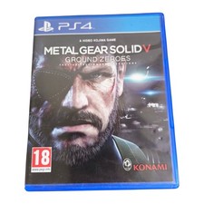 Metal Gear Solid V Ground Zeroes PS4 Game **Excellent Condition!** UK