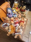 Joblot 12 Winnie The Pooh Beanies Plush Soft Toys + Tags Disney 18-33 cm 1 Talks