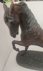 Vtg 1975 Austin Productions Inc Large Horse Statue Sculpture Bronze Over Plaster — photo 2