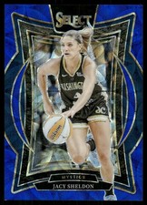 2025 Select WNBA Blue Scope Prizms #73 Jacy Sheldon /199 - BSK