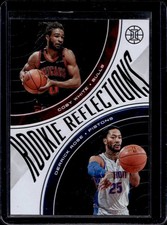 2019-20 Illusions Derrick Rose Coby White Rookie Reflections Sapphire #/199