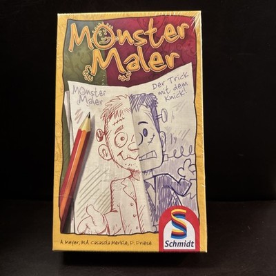 Monster Maler Game - Schmidt-  Rare New