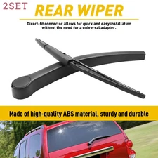 2set Rear Wiper Arm With Blade For Chrysler Aspen 2007-2009 Dodge Durango 2004-2
