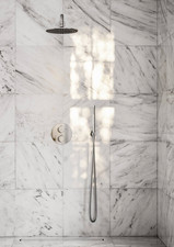 LUSSO LUXE CHROM THERMOSTAT DUSCHE MIT HANDBRAUSE LUS100C