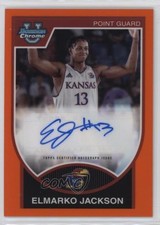 2023-24 Bowman U Chrome 2007-08 Orange Refractor 17/25 Elmarko Jackson Auto 0c6