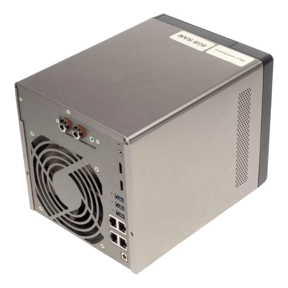 QNAP TS-453A-4G NAS 0GB INTEL CELERON 1.6-2GHz 4GB DDR3 (No Remote Control) - Image 2 of 3