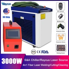 Raycus 3000W Laser Welding Cutting Welder Oil/Paint Remover 380V US