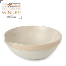 Jamie Oliver Big Love Mega Mixing Bowl, 2.5L, White, Stoneware