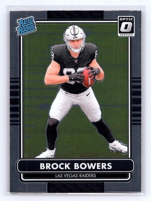 Brock Bowers 2024 Donruss Optic #7 2014 Retro Series Rookie