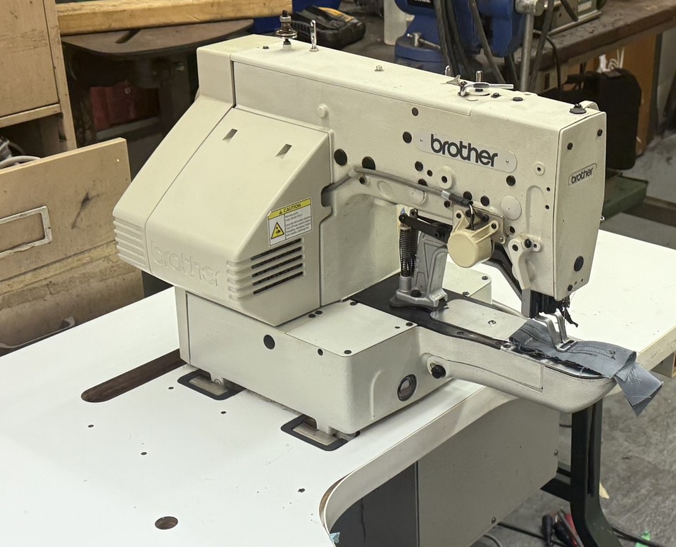 BROTHER KE-430B-02 - ELECTRONIC BARTACK MACHINE - 30MM X 10MM | eBay