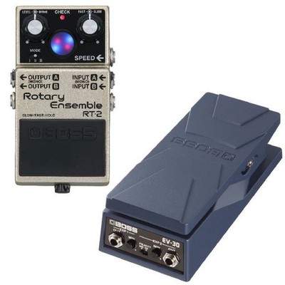 Boss RT-2 Rotary Ensemble + EV-30 Dual Expression Pedalset