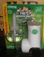 Glade PlugIns Scented Oil Refill PINE WONDERLAND 1 refill and 1 warmer