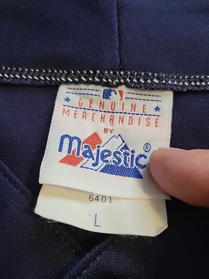 Majestic Cleveland Indians Jersey baseball MLB Youth Large Boys Kids - Image 4 of 4