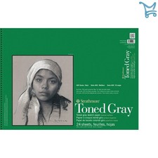 400 Series Sketch Pad Toned Gray 18x24 Inch 24 Sheets Artist Drawing Illustra...