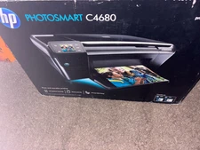 HP Photosmart C4680 Inkjet Printer COPY-PRINT-SCAN Brand New Open Box