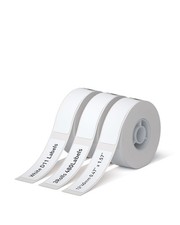 NIIMBOT D11 Label Maker Tape Adhesive White Paper 12 X 40mm,