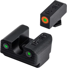 TRUGLO Tritium X Fiber-Optic Handgun Night Sights For Glock 42/43/43X/48