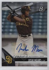 2021 Bowman Platinum Top Prospects Auto Joshua Mears Josh Mears #TOP-8 Auto 0v8s