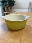 Vintage Pyrex Ovenware Green Verde Casserole Dish 1.5 Mixing Bowl (READ)