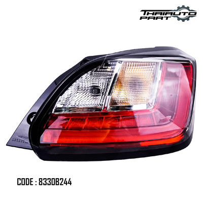 FOR 2020-2022 Mitsubishi Mirage Hatchback Right RH Tail