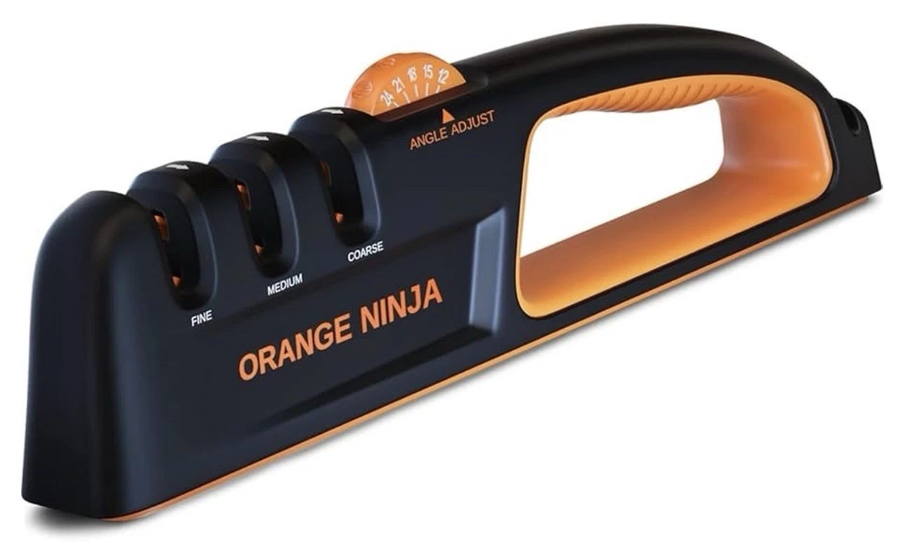 5 Precision Adjust Knife Sharpener- 3-Stage Premium Kitchen Knife Sharpener t...