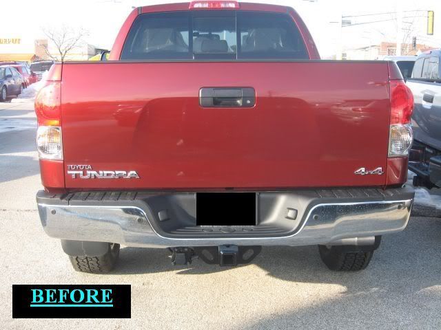 FOR TOYOTA TUNDRA 2007-2014 CHROME TRUNK TAILGATE TRIM MOLDINGS 2008