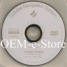 2007 2008 Acura TL & TL Type-S GPS Navigation DVD U.S Canada Map v4.A2 Update 