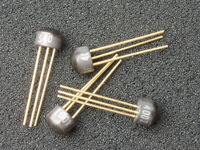 Qty 4: Rare Fairchild Transistors SE4001 (2N5133 Copy) Fuzz Face