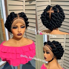 Ready To Ship Braided Wig Full Lace Twists Wig