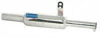 FüR Royal Enfield 350 500 Universal Graviert Auspuff Silencer Chrom Beschichtet